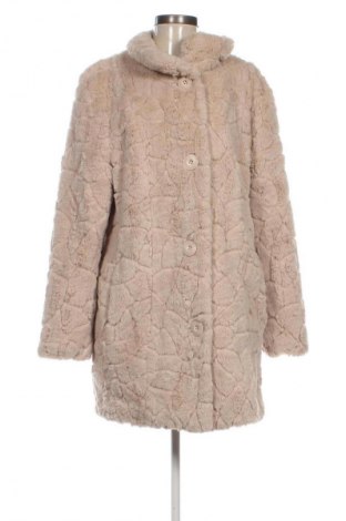 Damski płaszcz Barbara Lebek, Rozmiar XL, Kolor Beżowy, Cena 134,99 zł