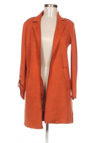 Dámský kabát  Bershka, Velikost XS, Barva Oranžová, Cena  321,00 Kč
