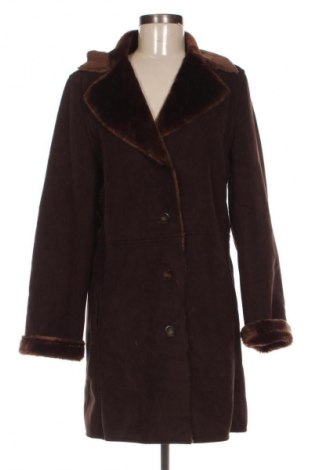 Damski płaszcz Un Deux Trois, Rozmiar M, Kolor Brązowy, Cena 68,99 zł