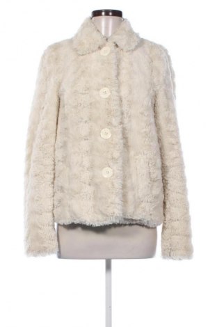 Damski płaszcz Unbranded, Rozmiar L, Kolor ecru, Cena 217,99 zł