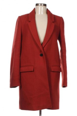 Дамско палто Zara, Размер M, Цвят Червен, Цена 28,63 €