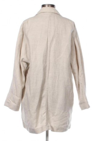 Damenmantel Zara, Größe L, Farbe Beige, Preis 13,99 €