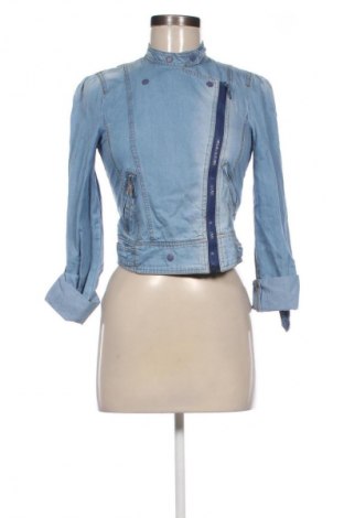 Kurtka damska Bershka, Rozmiar S, Kolor Niebieski, Cena 29,99 zł