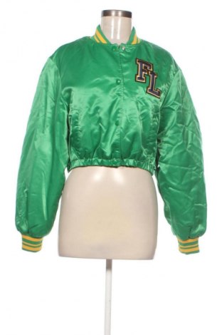 Női dzseki Bershka, Méret M, Szín Zöld, Ár 9 068 Ft