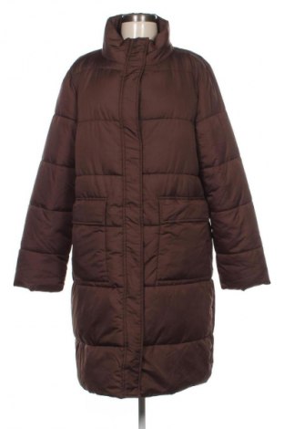 Γυναικείο μπουφάν Pieces, Μέγεθος L, Χρώμα Καφέ, Τιμή 12,99 €