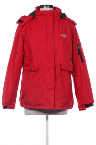 Дамско яке за зимни спортове Wantdo, Размер M, Цвят Червен, Цена 27,60 €