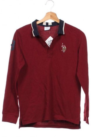 Detská blúzka  U.S. Polo Assn., Veľkosť 10-11y/ 146-152 cm, Farba Červená, Cena  27,68 €