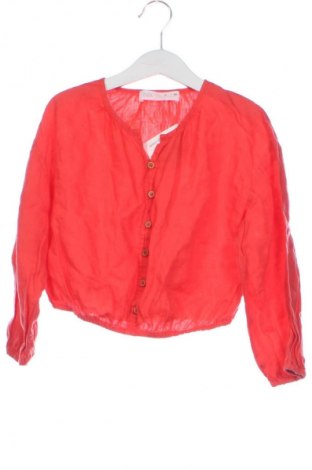 Detská blúzka  Zara, Veľkosť 6-7y/ 122-128 cm, Farba Červená, Cena  3,95 €