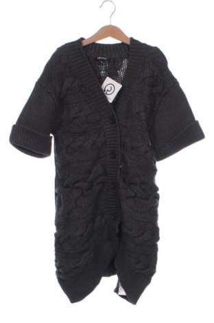 Kinder Strickjacke DKNY, Größe 15-18y/ 170-176 cm, Farbe Grau, Preis 9,99 €