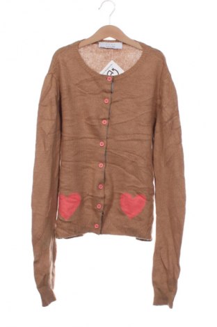 Kinder Strickjacke Kaos, Größe 8-9y/ 134-140 cm, Farbe Braun, Preis € 8,99