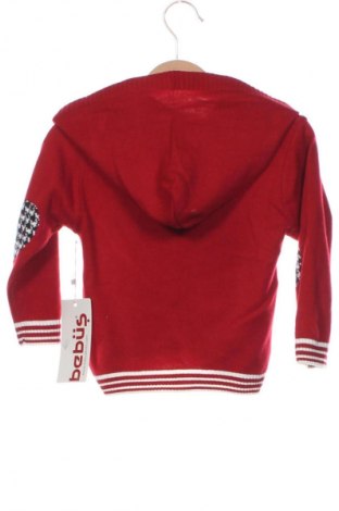 Kinder Strickjacke Unbranded, Größe 12-18m/ 80-86 cm, Farbe Rot, Preis € 15,35