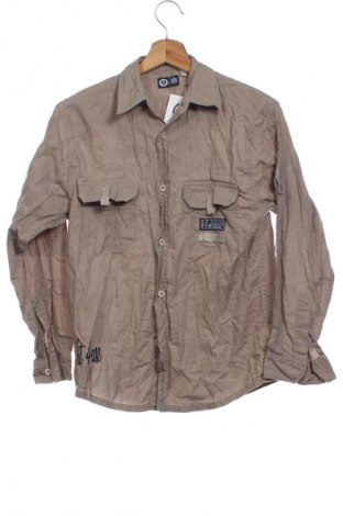 Kinderhemd C&A, Größe 10-11y/ 146-152 cm, Farbe Braun, Preis 6,99 €