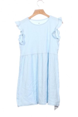 Kinderkleid H&M, Größe 7-8y/ 128-134 cm, Farbe Blau, Preis 8,99 €