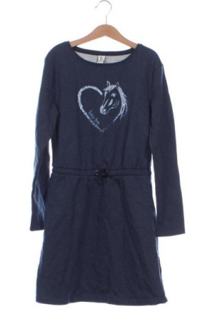 Rochie pentru copii Yigga, Mărime 8-9y/ 134-140 cm, Culoare Albastru, Preț 68,37 Lei