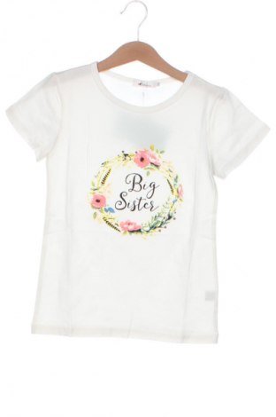 Kinder T-Shirt Unbranded, Größe 5-6y/ 116-122 cm, Farbe Weiß, Preis 2,99 €