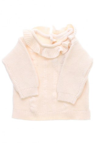 Dziecięcy sweter Unbranded, Rozmiar 0-1m/ 50 cm, Kolor ecru, Cena 41,11 zł