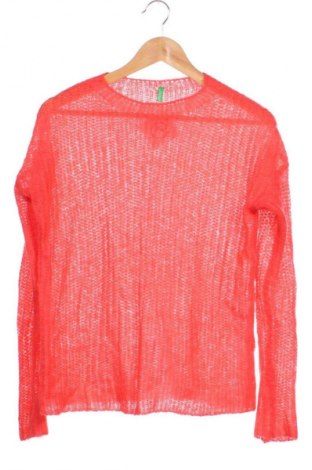 Dziecięcy sweter United Colors Of Benetton, Rozmiar 13-14y/ 164-168 cm, Kolor Czerwony, Cena 29,99 zł