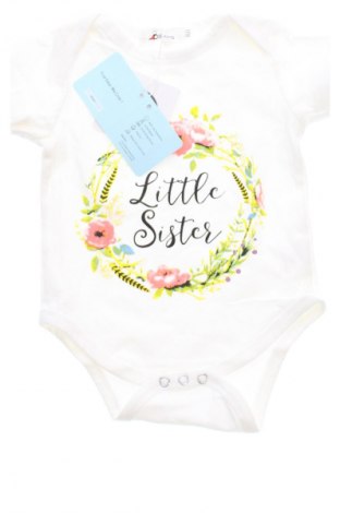 Kinder-Body Unbranded, Größe 9-12m/ 74-80 cm, Farbe Weiß, Preis € 6,99