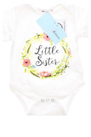Kinder-Body Unbranded, Größe 9-12m/ 74-80 cm, Farbe Weiß, Preis € 6,99