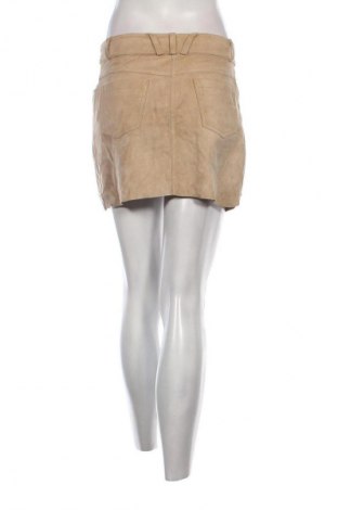 Kožená sukňa  Kookai, Veľkosť S, Farba Béžová, Cena  17,72 €