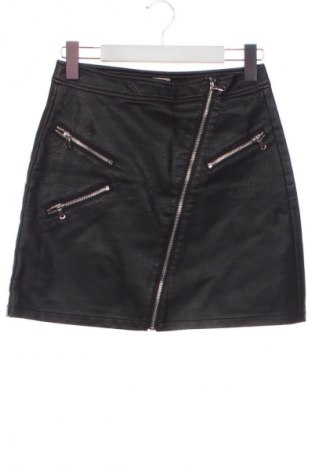 Fustă de piele Pimkie, Mărime XXS, Culoare Negru, Preț 11,99 Lei