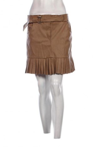 Кожена пола Unbranded, Размер S, Цвят Бежов, Цена 14,11 €