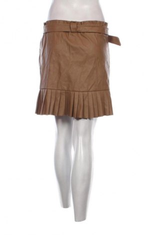 Кожена пола Unbranded, Размер S, Цвят Бежов, Цена 14,11 €
