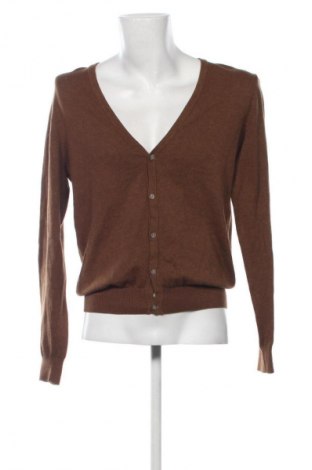 Męski kardigan H&M, Rozmiar M, Kolor Brązowy, Cena 145,69 zł