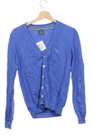 Férfi kardigán Henry Cotton's, Méret M, Szín Kék, Ár 5 269 Ft