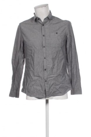 Мъжка риза H&M, Размер M, Цвят Сив, Цена 21,99 €