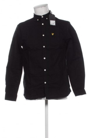 Męska koszula Lyle & Scott, Rozmiar M, Kolor Czarny, Cena 103,99 zł