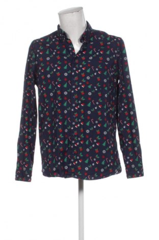 Ανδρικό πουκάμισο Montego, Μέγεθος L, Χρώμα Πολύχρωμο, Τιμή 3,99 €