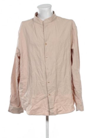 Herrenhemd SHEIN, Größe 4XL, Farbe Beige, Preis € 5,99
