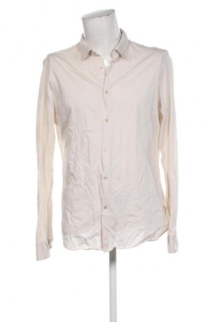 Férfi ing Scotch & Soda, Méret XL, Szín Ekrü
, Ár 6 649 Ft