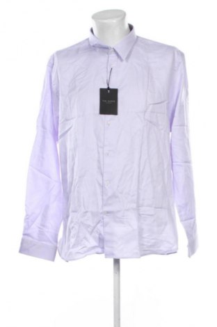 Męska koszula Ted Baker, Rozmiar XXL, Kolor Fioletowy, Cena 136,99 zł