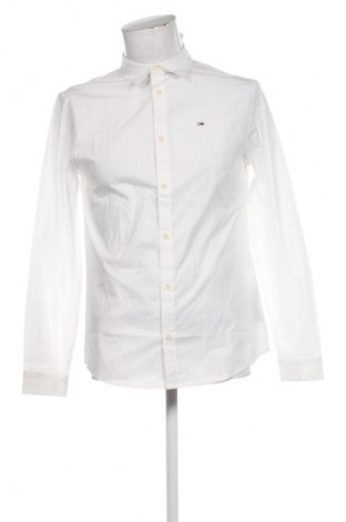 Мъжка риза Tommy Jeans, Размер M, Цвят Екрю, Цена 31,69 €