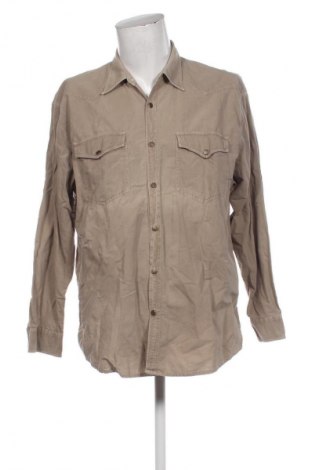 Herrenhemd Unbranded, Größe XL, Farbe Beige, Preis € 6,99