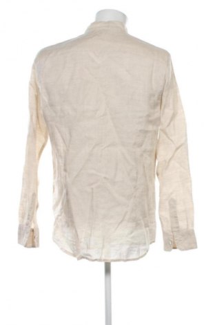 Męska koszula United Colors Of Benetton, Rozmiar L, Kolor ecru, Cena 78,99 zł