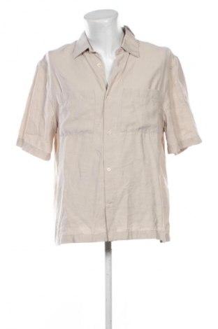 Мъжка риза Zara, Размер L, Цвят Бежов, Цена 7,66 €