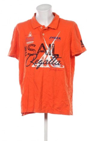 Herren T-Shirt Gaastra, Größe 3XL, Farbe Orange, Preis € 11,99