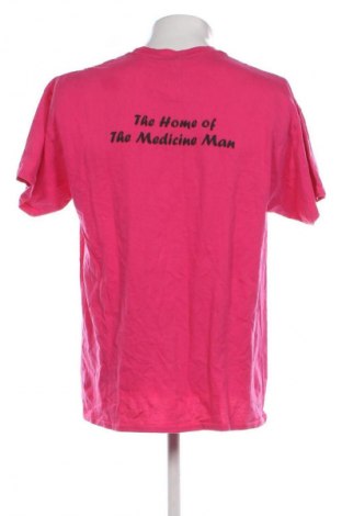 Мъжка тениска Gildan, Размер XL, Цвят Розов, Цена 6,13 €