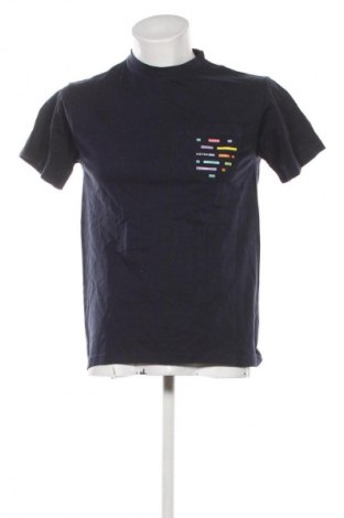 Męski T-shirt James & Nicholson, Rozmiar M, Kolor Niebieski, Cena 41,99 zł