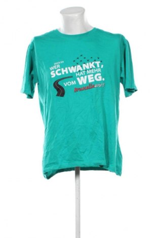 Męski T-shirt Unbranded, Rozmiar XXL, Kolor Zielony, Cena 27,99 zł