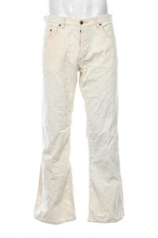 Pánské manšestráky  H&M Divided, Velikost M, Barva Krémová, Cena  89,00 Kč