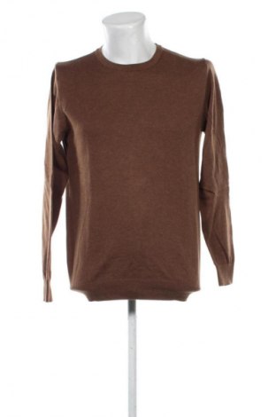 Męski sweter Dressmann, Rozmiar M, Kolor Brązowy, Cena 226,15 zł