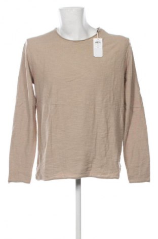 Męski sweter Jack & Jones, Rozmiar XL, Kolor Beżowy, Cena 133,99 zł