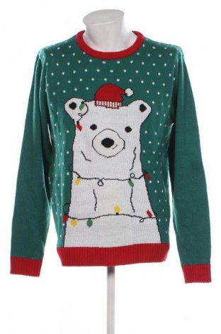 Pánský svetr  Su, Velikost L, Barva Zelená, Cena  99,00 Kč