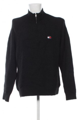 Мъжки пуловер Tommy Jeans, Размер L, Цвят Черен, Цена 47,55 €