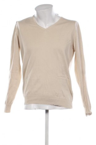 Ανδρικό πουλόβερ Zara, Μέγεθος L, Χρώμα  Μπέζ, Τιμή 15,39 €