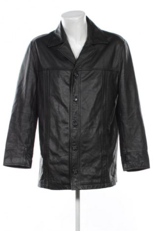 Ανδρικό δερμάτινο μπουφάν Batistini, Μέγεθος XL, Χρώμα Μαύρο, Τιμή 51,32 €